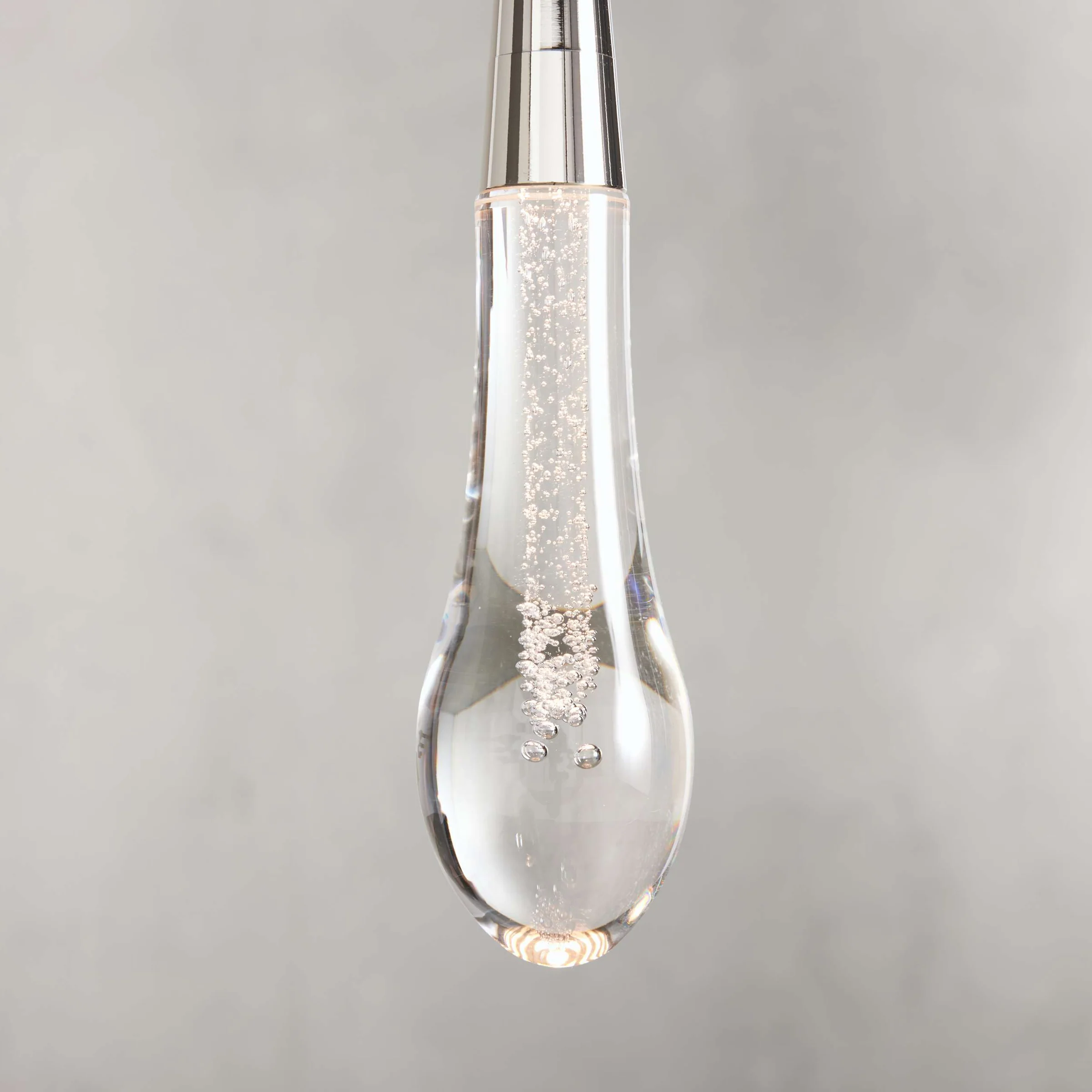 Soltaire Modern Pendant 13"H