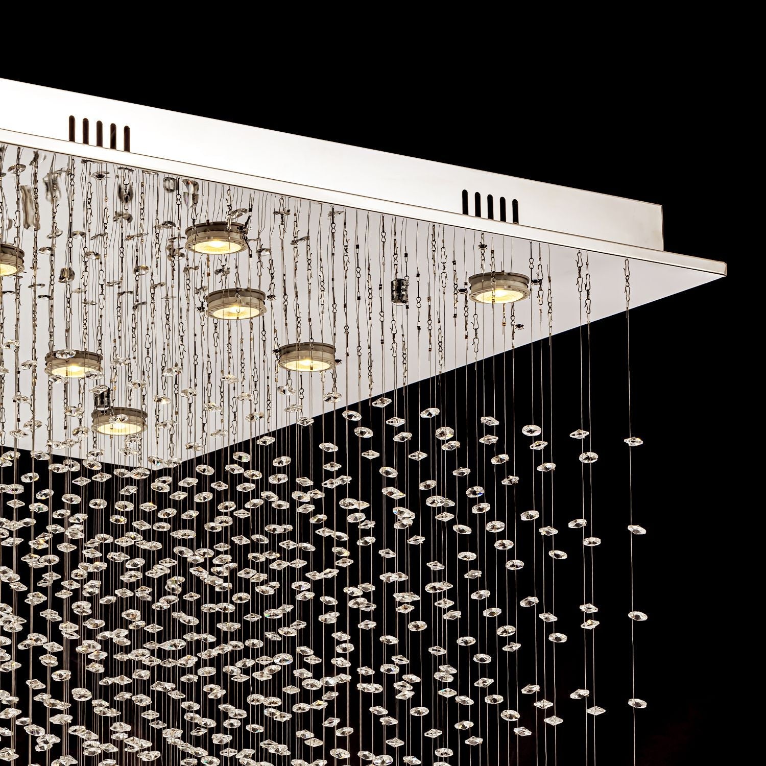 square-long-crystal-raindrop-chandelier-details-1 | Feyran