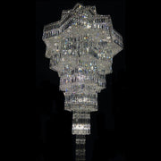 Luxury Plaza Multi-Tier Crystal Chandelier for High Ceilings/Hotel Hall / 2 Story Foyer - Feyran