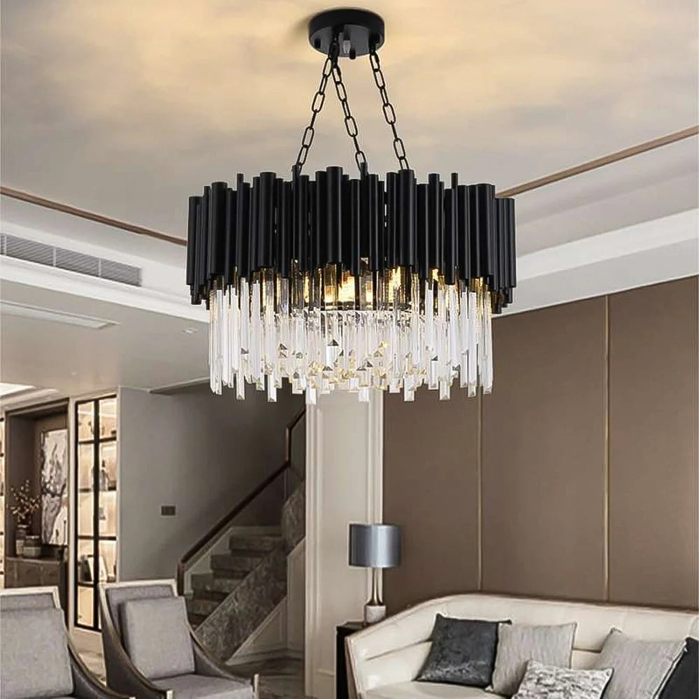 statement-black-and-crystal-chandelier-modern-style-ch418-20250703-Feyran-lighting