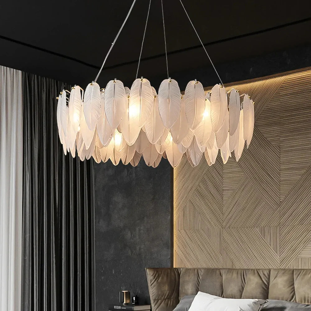 statement-contemporary-feather-glass-chandelier-ch422-20250711-Feyran-lighting
