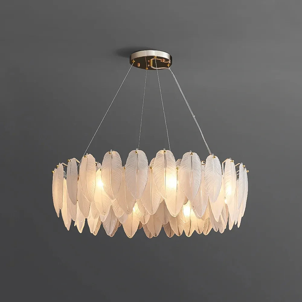 statement-contemporary-feather-glass-chandelier-with-a-gray-background--ch422-20250711-Feyran-lighting