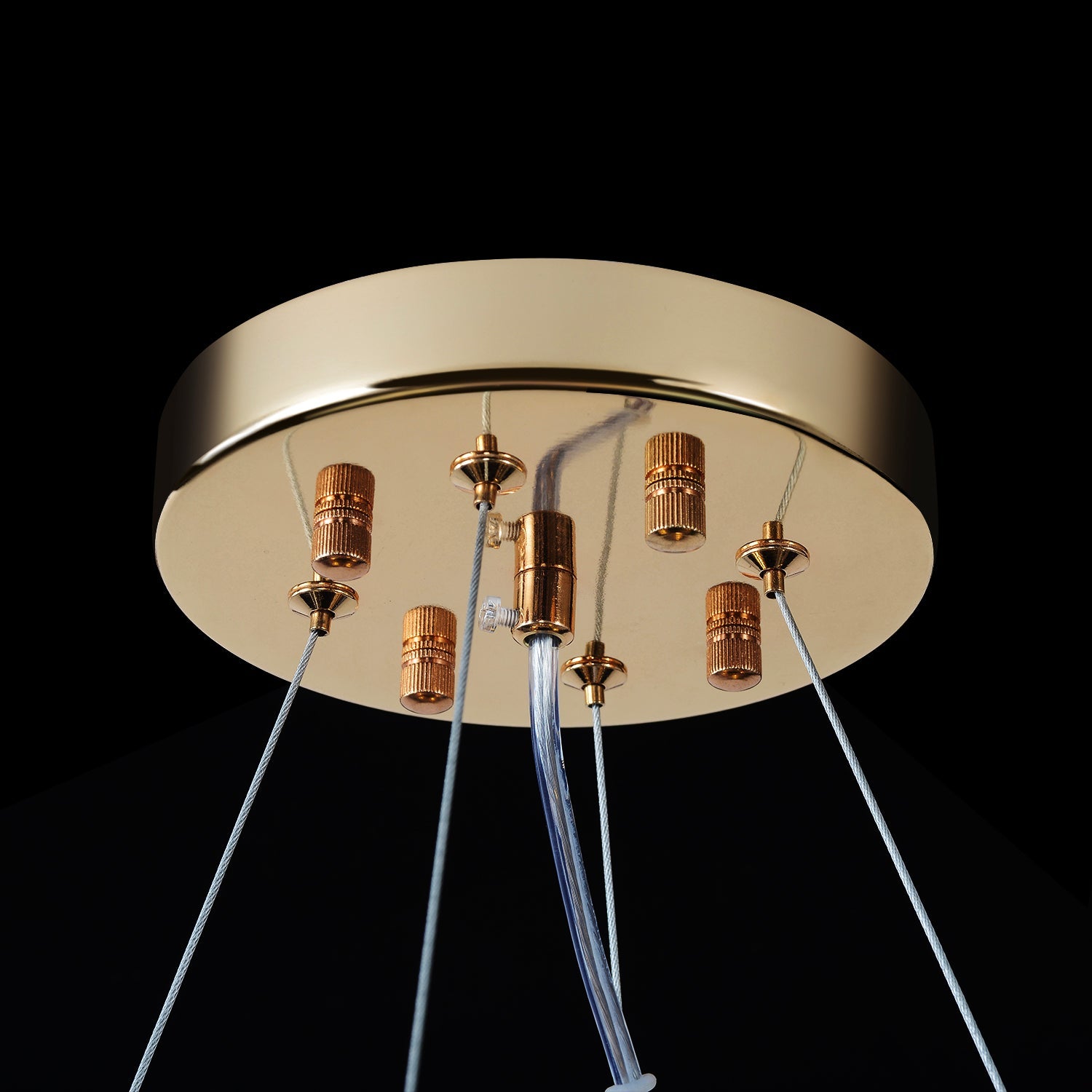 Modern Tiered Crystal Chandelier-details-2|Feyran