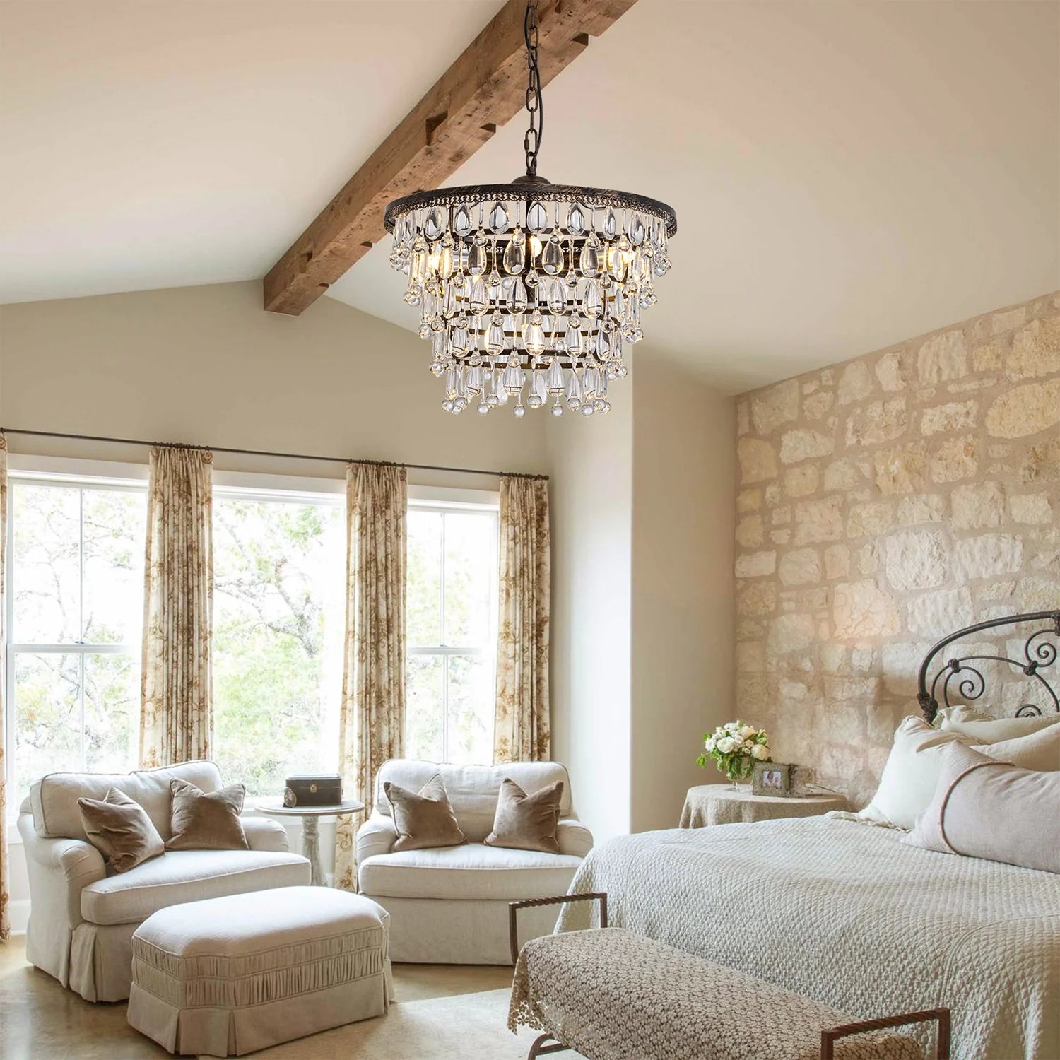 vintage-crystal-teardrop-round-chandelier-ch462-20251017-Feyran-lighting