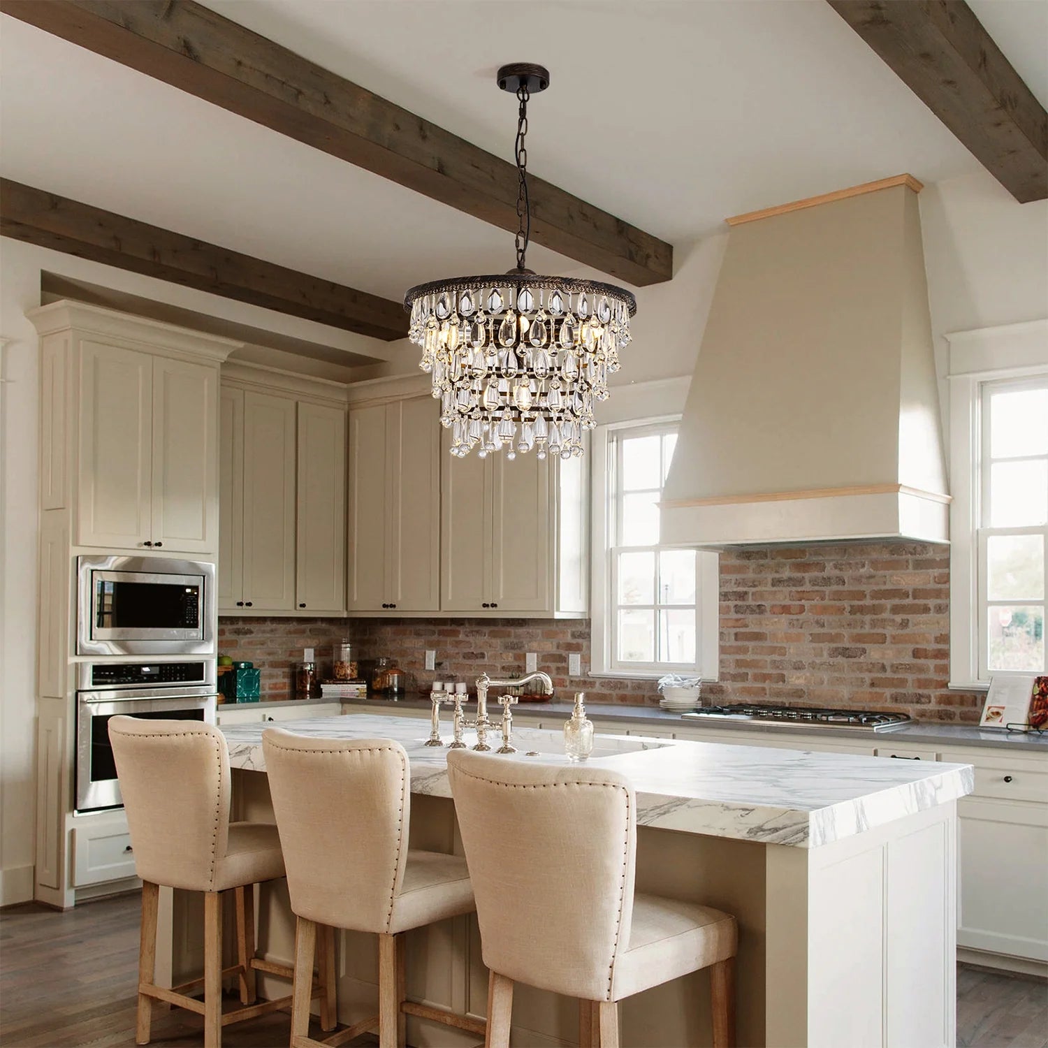 vintage-crystal-teardrop-round-chandelier-ch462-20251017-Feyran-lighting