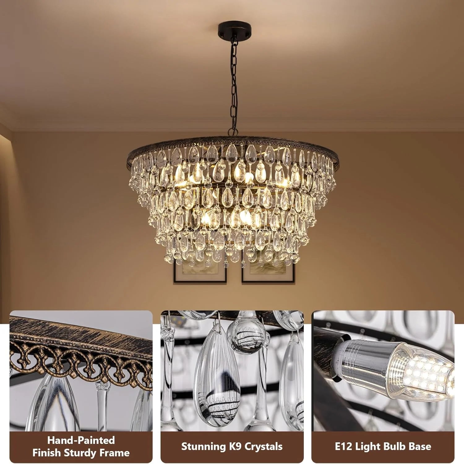 features-of-vintage-crystal-teardrop-round-chandelier-ch462-20251017-Feyran-lighting