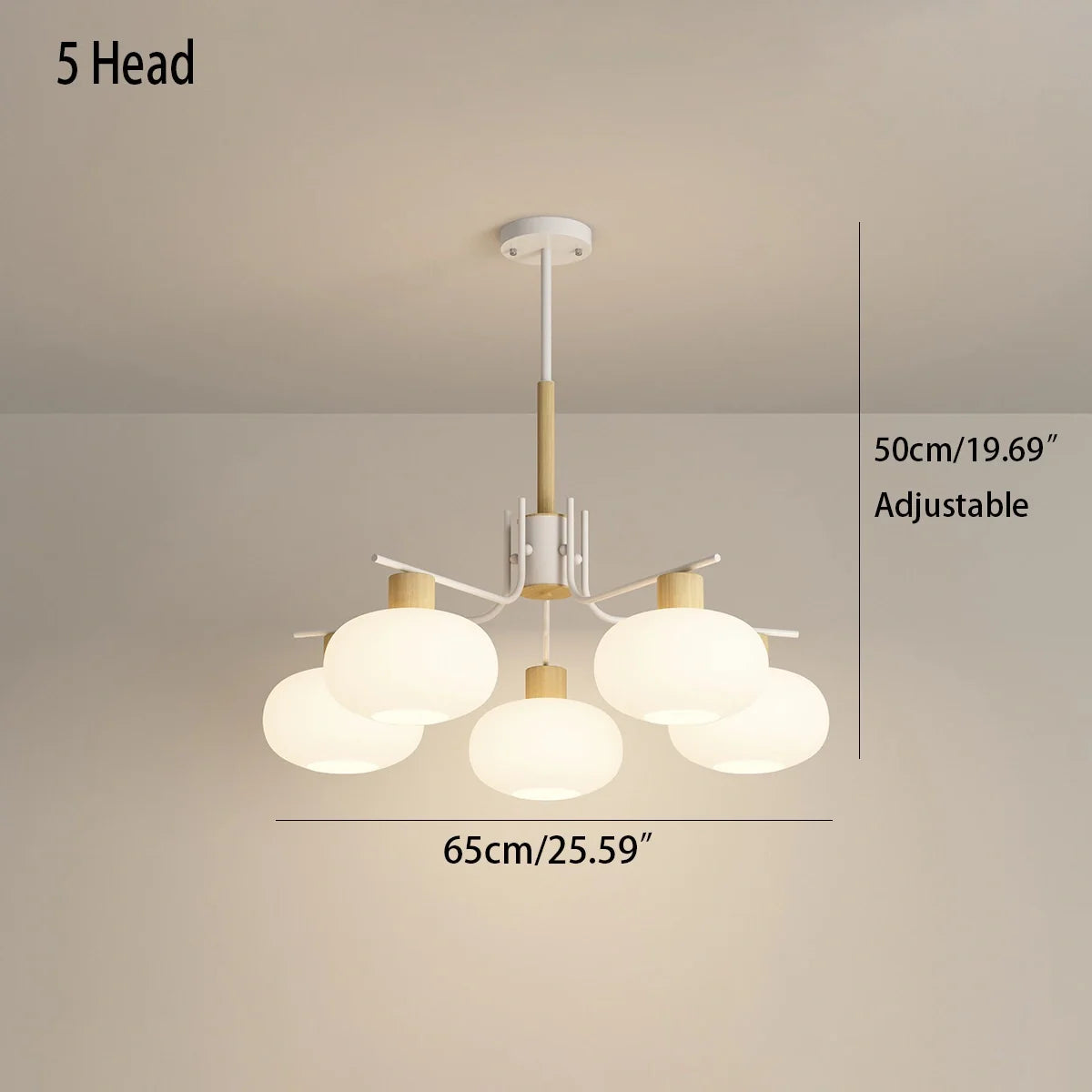 Feyran Pastoral American Retro Flower Chandelier