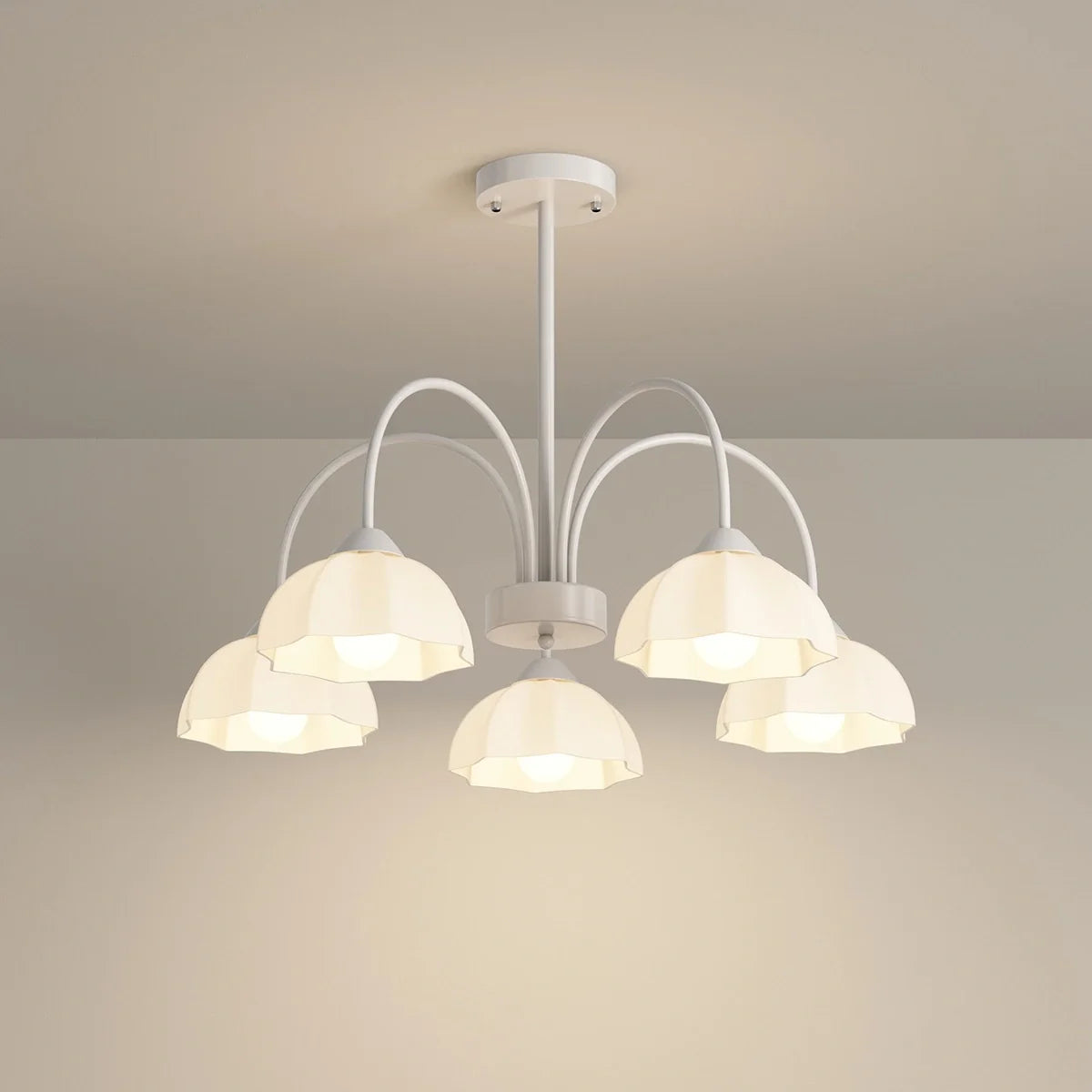 Feyran Nordic Modern Light Luxury Flower Chandelier