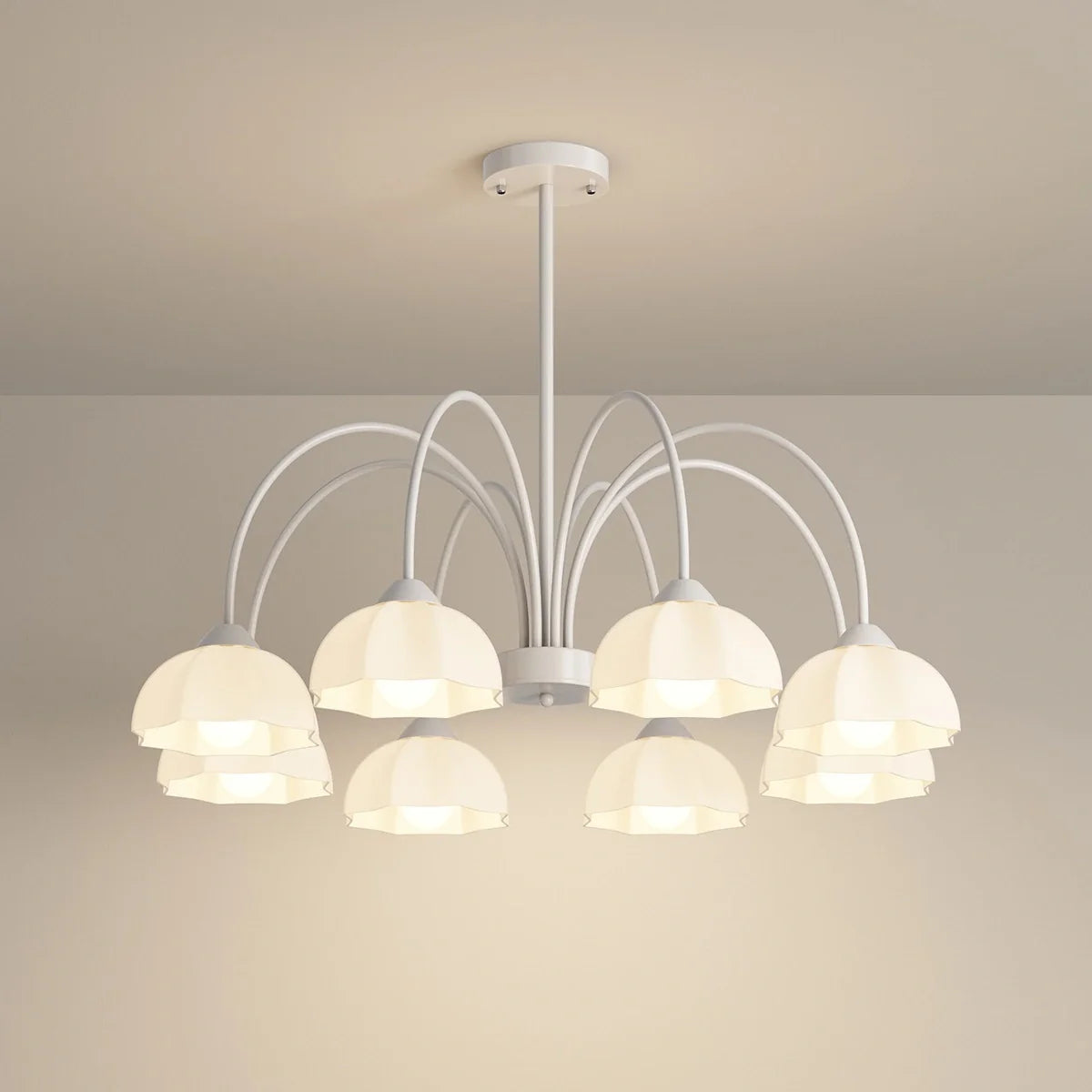 Feyran Nordic Modern Light Luxury Flower Chandelier