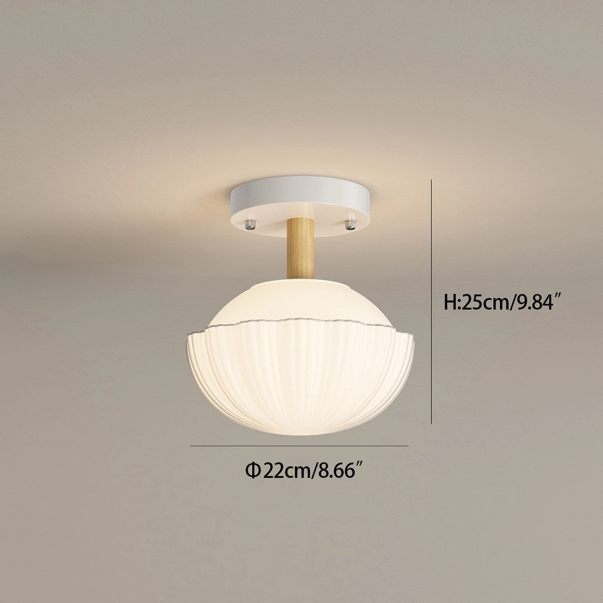 Feyran Creative Bud Pastoral Style Ceiling Lamp